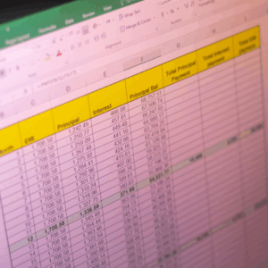 Planillas de cómputo métrico 2025 y de consumo de materiales